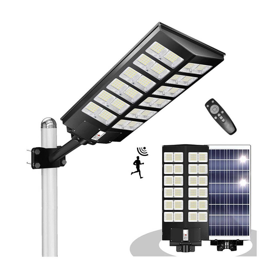 Trade Shop - Lampione Solare 6500k Iluminazione Stradale Per Campi Da Basket Strade Parchi Giochi -