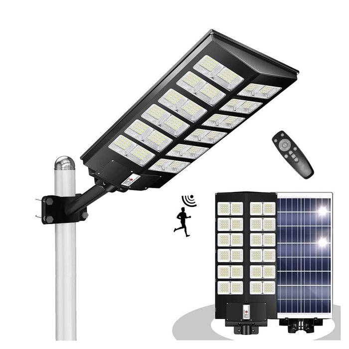 Trade Shop - Lampione Solare 6500k Iluminazione Stradale Per Campi Da Basket Strade Parchi Giochi -