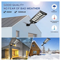 Trade Shop - Lampione Solare 6500k Iluminazione Stradale Per Campi Da Basket Strade Parchi Giochi -