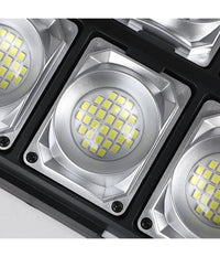 Trade Shop - Lampione Solare Da 10000 Lumen Con Sensore Di Movimento E Telecomando A Led Ip65 -