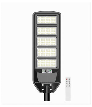 Lampione Solare Led 270w Sensore Movimento Pir Telecomando Ip65 Esterno J02-270w-f         