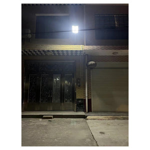 Trade Shop - Lampione Solare Led Luce 6500k 800led Sensore Movimento Infrarossi Impermeabile Ip67 -