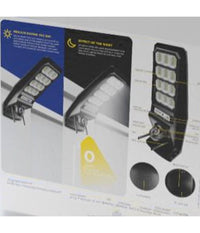 Lampione Solare Sensore Di Movimento E Telecomando Con Telecamera Ip Integrata         