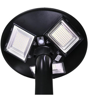 Lampione Solare Ufo A Led 1500lmn Per Esterno Ip65 150w Con Sensore Di Movimento         