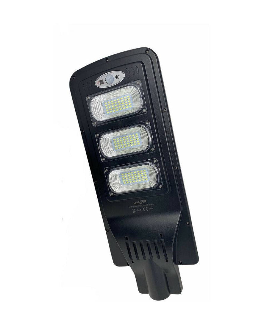 Lampione Stradale 60 W Con Pannello Solare Faro Con Crepuscolare Ip65 So-60w-ss         