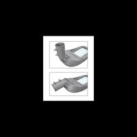 Lampione stradale a led da 80W 4000K e 8800 lumen IP65