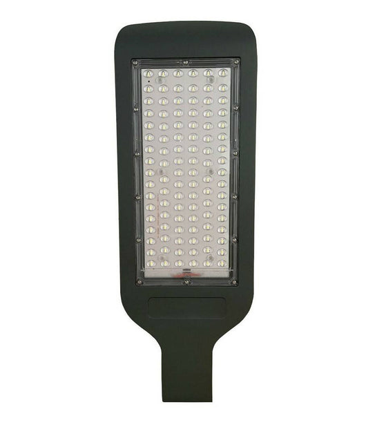 Lampione Stradale Faro 120 W 100 Led Luce Bianca 6500k Alimentazione 220v         