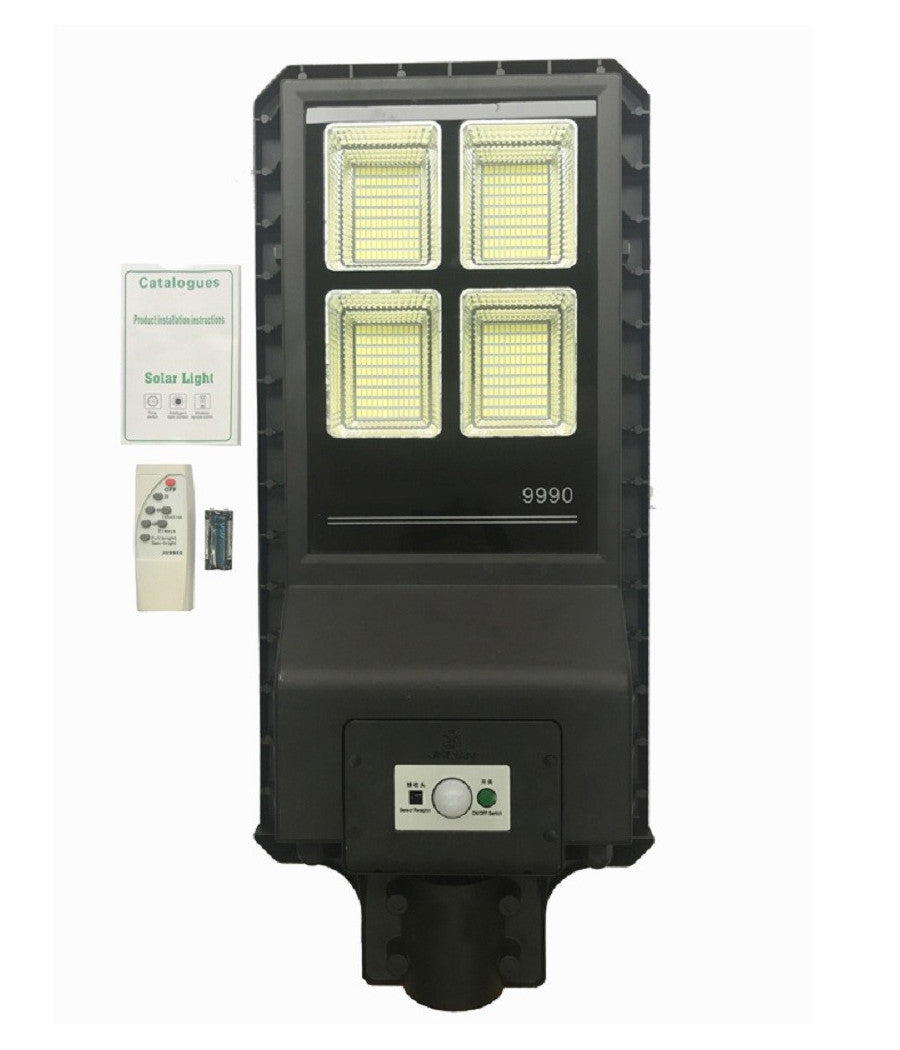 Lampione Stradale Led 90 W Pannello Solare Fotovoltaico 432 Led Con Telecomando         