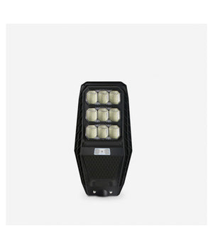 Lampione Stradale Luce Energia Solare Led 100watt Sensore Pir Staffa Telecomando         