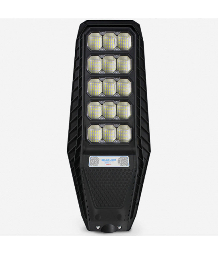 Lampione Stradale Luce Energia Solare Led 300watt Sensore Pir Staffa Telecomando         