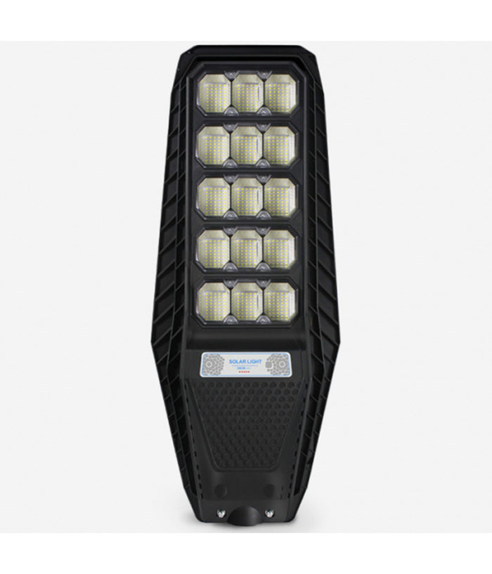 Lampione Stradale Luce Energia Solare Led 300watt Sensore Pir Staffa Telecomando         
