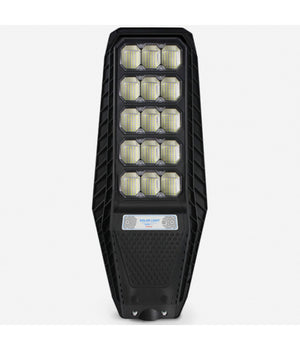 Lampione Stradale Luce Energia Solare Led 400watt Sensore Pir Staffa Telecomando         