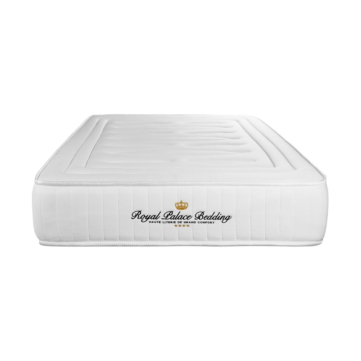 Materasso LANCASTER 100x220cm , Spessore : 22cm, Molle insacchettate e memory foam, Rigido, 3 zone di comfort