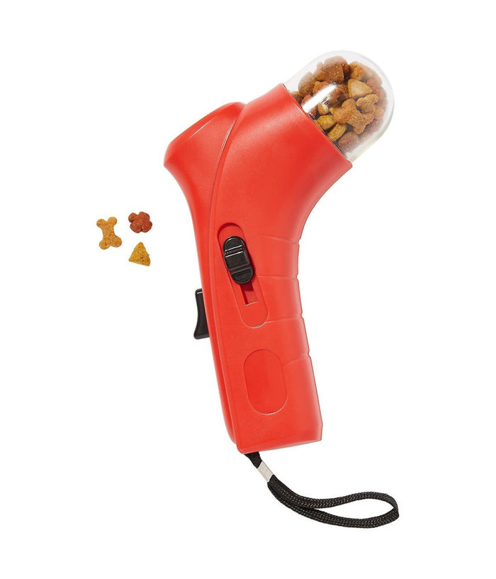 Lanciatore Di Crocchette Cibo Automatico Per Addestramento Cani E Gatti         