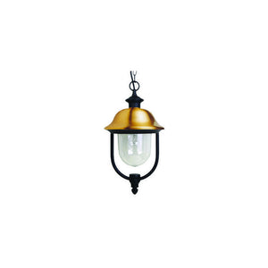 Lanterna Apollo con Catena – Alluminio Ramato, IP44, Esterni – GDLC