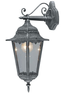 Lanterna da esterno in alluminio con braccio cm 43 Mod. Irlanda - Arredo Giardino