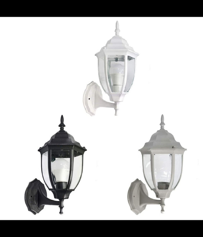 Lanterna Da Giardino Antica Lampada Parete Applique Da Esterno A Muro Retrò Es09         