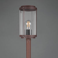 LÚZETE - LANTERNA ESTERNA 100 CM E27 IP44 RUGGINE TRILLIUM