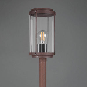 LÚZETE - LANTERNA ESTERNA 100 CM E27 IP44 RUGGINE TRILLIUM