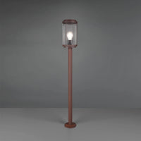 LÚZETE - LANTERNA ESTERNA 100 CM E27 IP44 RUGGINE TRILLIUM