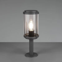 LÚZETE - LANTERNA ESTERNA 40 CM E27 IP44 ANTRACITE TRILLIUM