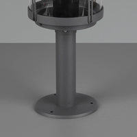 LÚZETE - LANTERNA ESTERNA 40 CM E27 IP44 ANTRACITE TRILLIUM