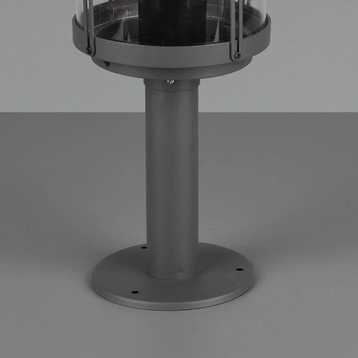 LÚZETE - LANTERNA ESTERNA 40 CM E27 IP44 ANTRACITE TRILLIUM