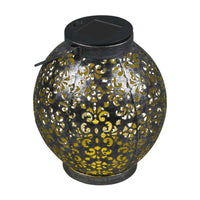 LÚZETE - LANTERNA ESTERNA A LED SOLARE ARGENTO ANTICO CANEK