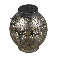 LÚZETE - LANTERNA ESTERNA A LED SOLARE ARGENTO ANTICO CANEK