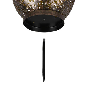 LÚZETE - LANTERNA ESTERNA A LED SOLARE RAME ANTICO CANEK