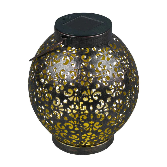 LÚZETE - LANTERNA ESTERNA A LED SOLARE RAME ANTICO CANEK