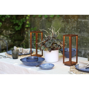 Lanterna Home Corten a Led da 2,2w a batteria IP54 Zafferano