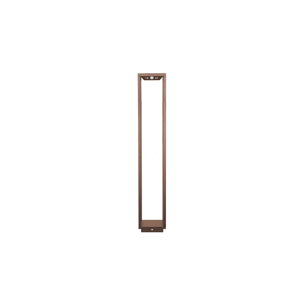 Lanterna Home solare Corten a led 100 cm da 2,2w a batteria IP54 Zafferano