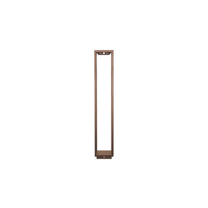Lanterna Home solare Corten a led 100 cm da 2,2w a batteria IP54 Zafferano
