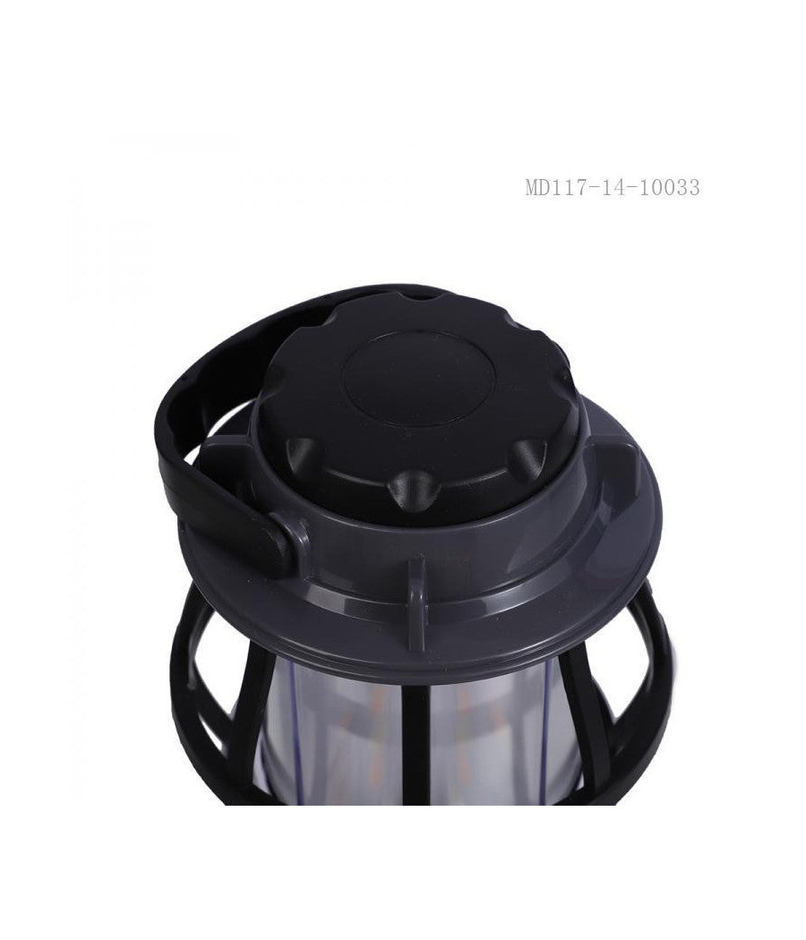 Lanterna Lampada Solare Da Campeggio Ricaricabile Luce Led Emergenza Dimmerabile         