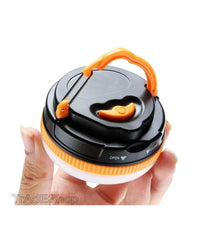 Lanterna Luce Led Portatile Tascabile Per Campeggio Pesca Gancio Con Calamita         