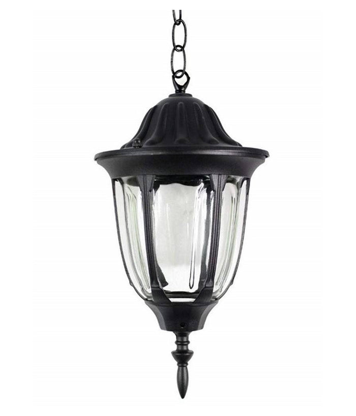 Lanterna Sospesa Da Soffitto Lampada Giardino Retrò Per Esterno Con Catena         