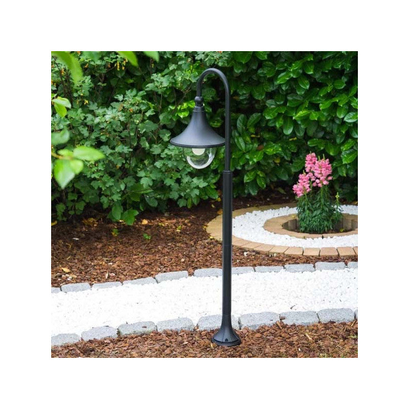 Lanterna su Piantana in Alluminio Pressofuso Galatea h 120 cm