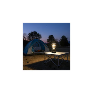 Lanterna da campeggio - O'Camp - Illuminazione a 12 LED - Maniglia + bussola inclusa