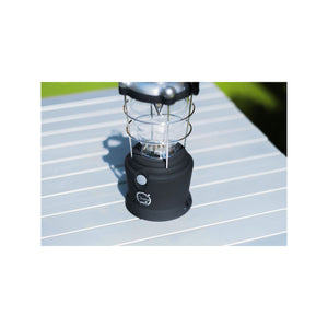 Lanterna da campeggio - O'Camp - Illuminazione a 12 LED - Maniglia + bussola inclusa