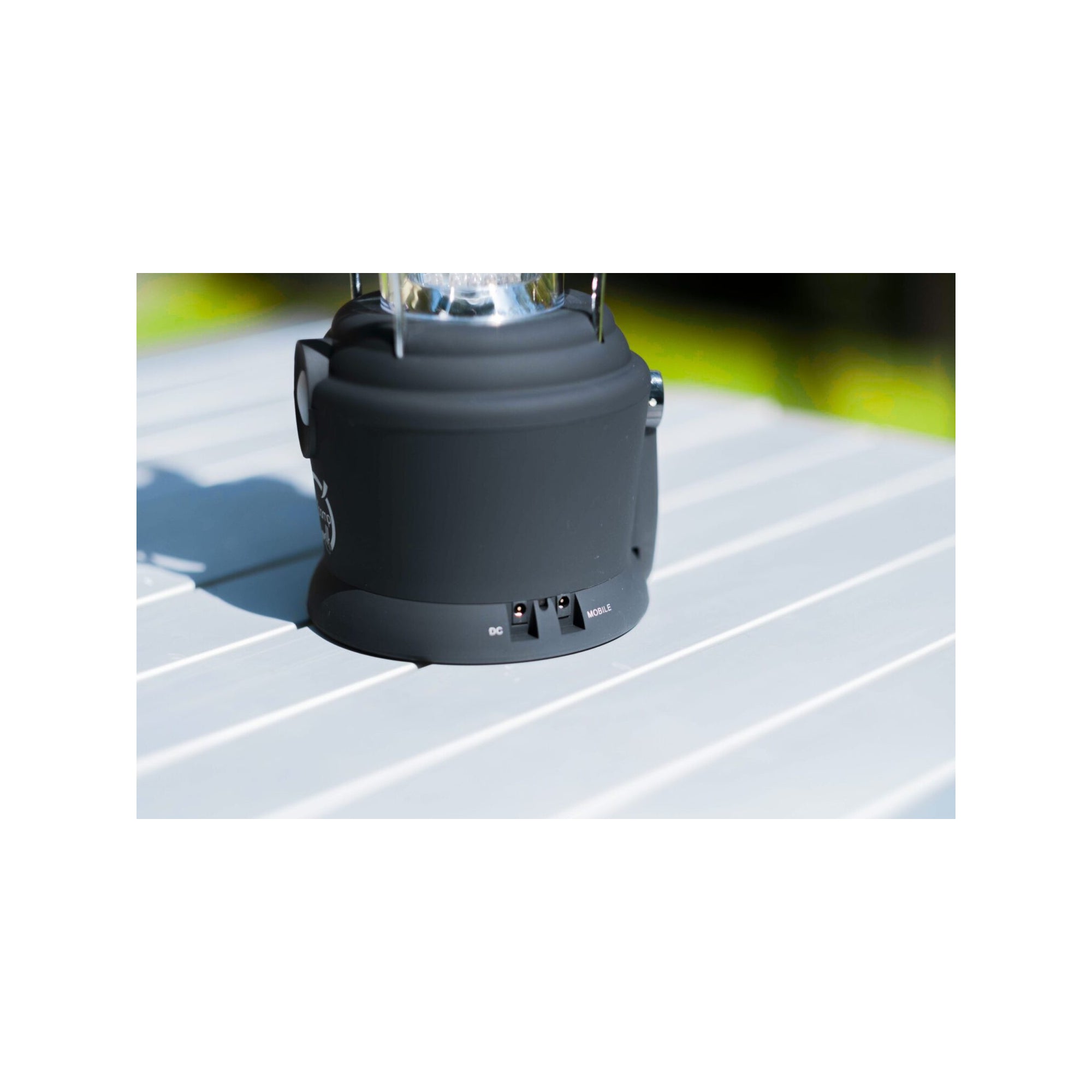 Lanterna da campeggio - O'Camp - Illuminazione a 12 LED - Maniglia + bussola inclusa