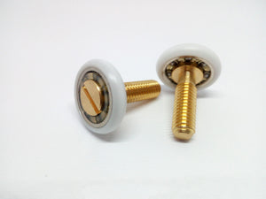 Cuscinetti per box doccia Kit 2 pezzi 19 AN M6 Filetto