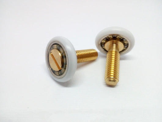 Cuscinetti per box doccia Kit 2 pezzi 19 AN M6 Filetto