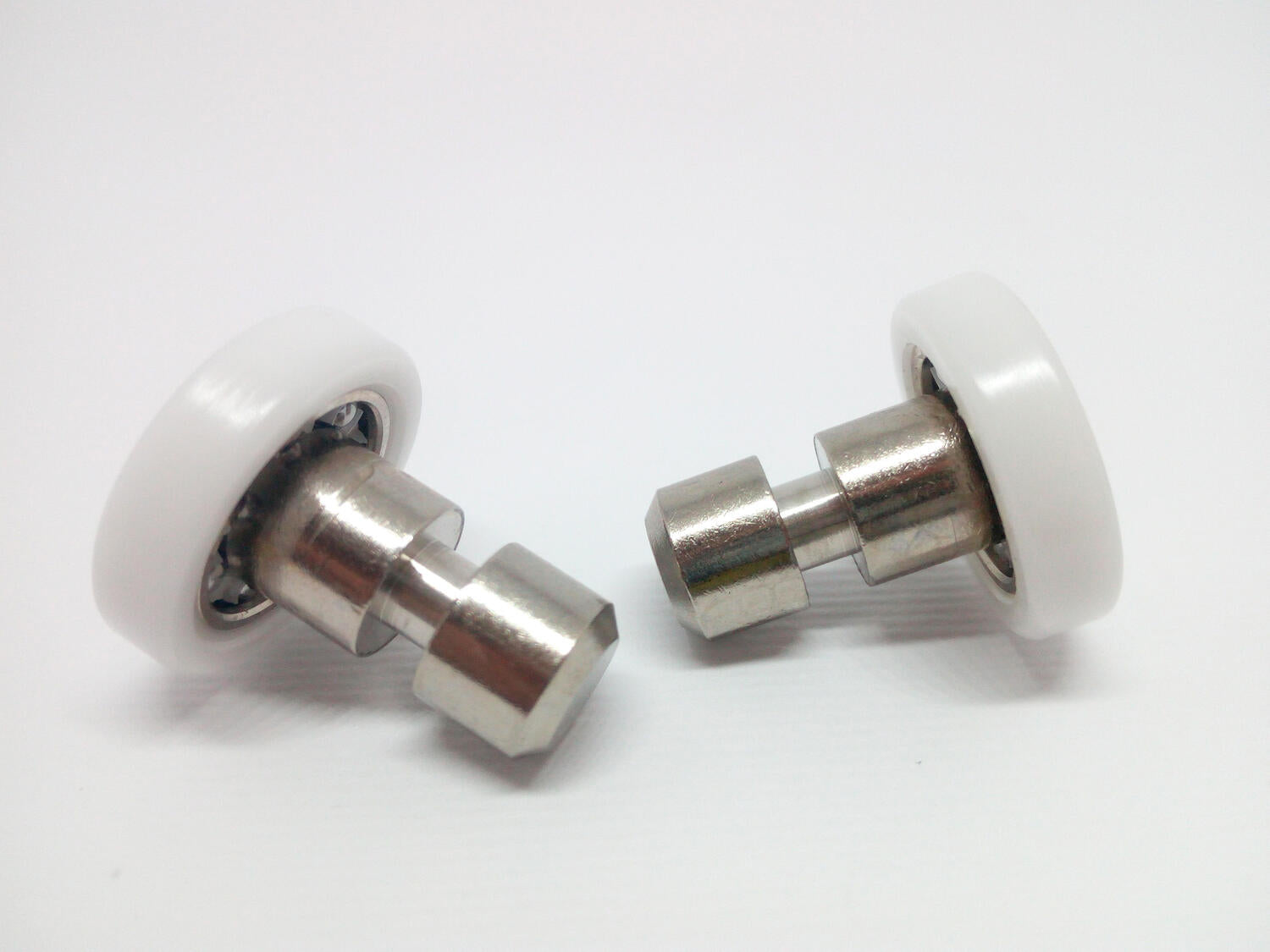 Cuscinetti per box doccia con attacco a forchetta 19 CL - Kit 2 pezzi