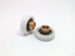 Cuscinetti per box doccia 20 BW Liscio -kit 2 pezzi