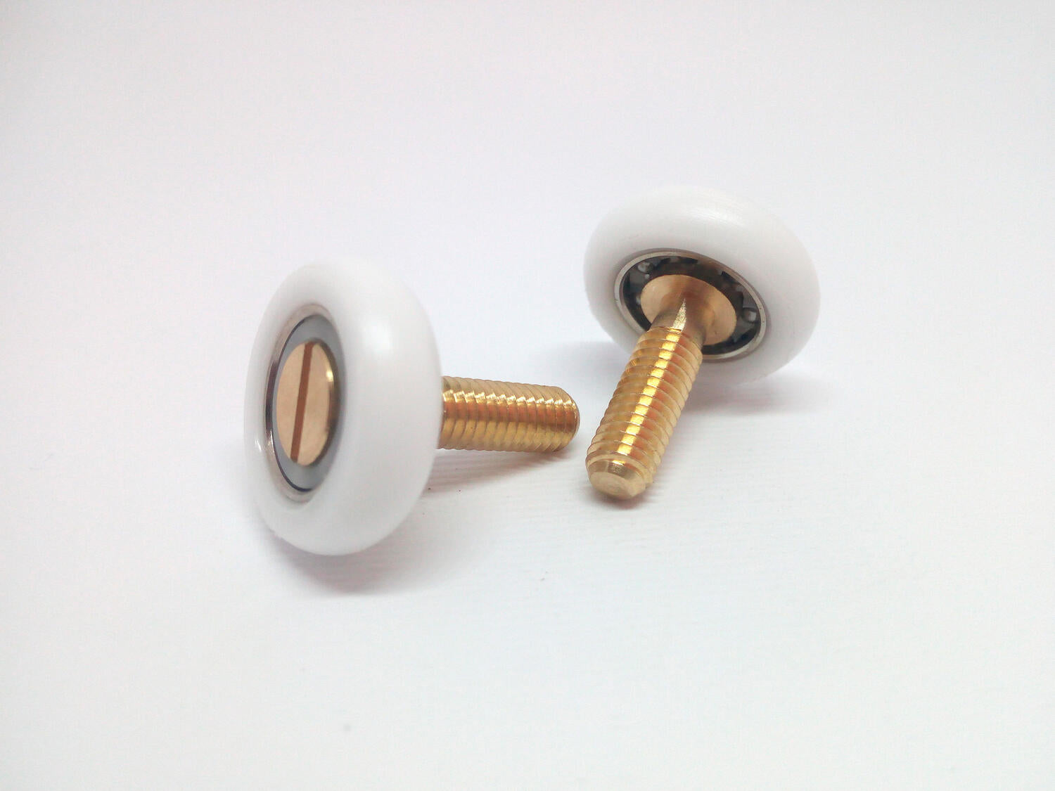 Cuscinetti per box doccia 22 AO M6 Filetto  Kit 2 pezzi