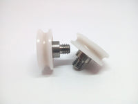 Cuscinetti per box doccia con scanalatura 22 Gipsy M6 Short – Kit 2 pezzi