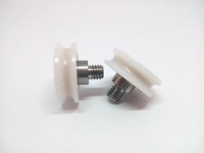 Cuscinetti per box doccia con scanalatura 22 Gipsy M6 Short – Kit 2 pezzi