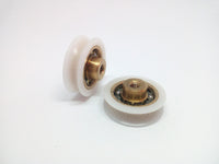 Cuscinetti per box doccia con scanalatura 23 BL Scan M4 - Kit 2 pezzi