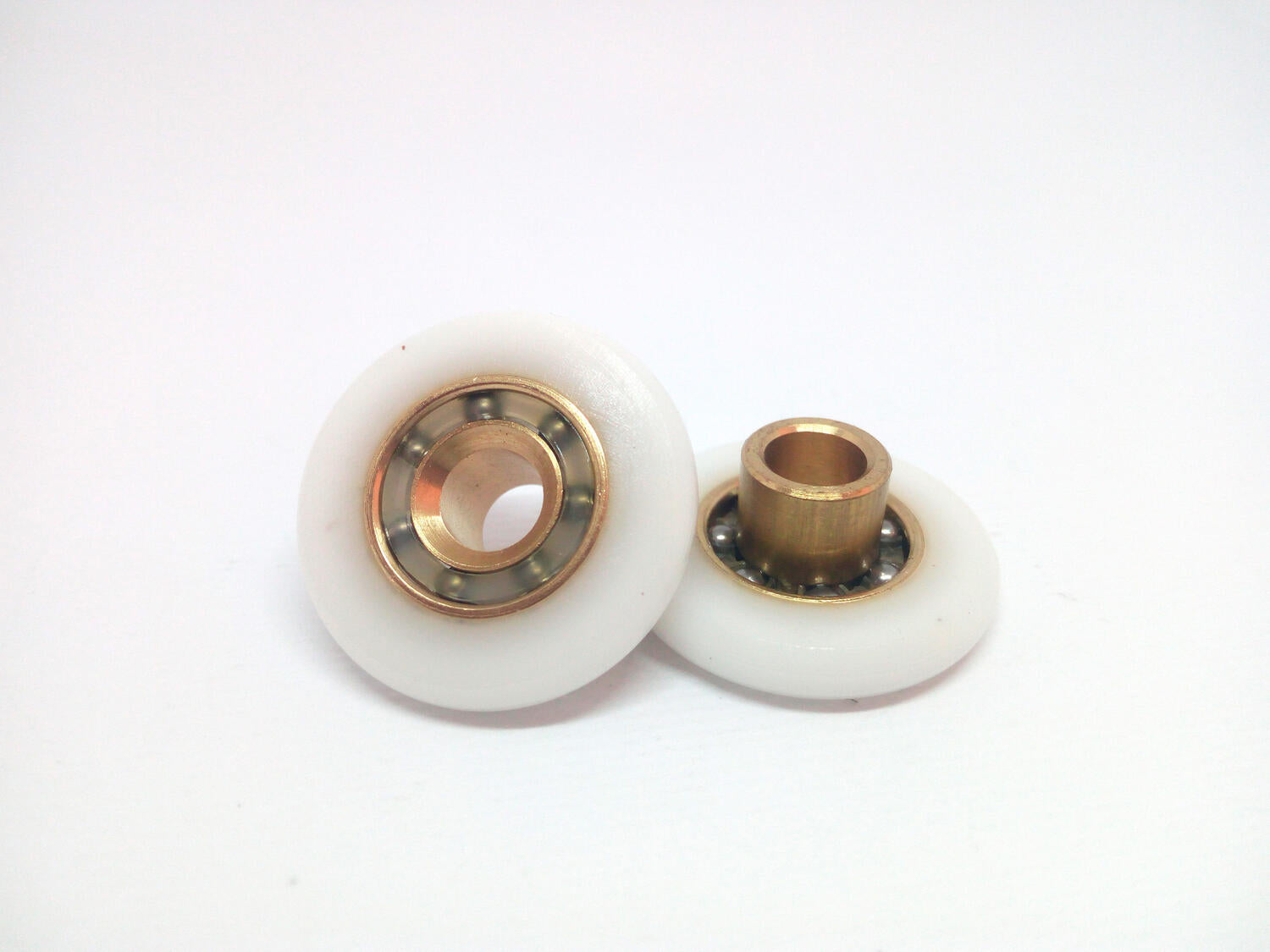 Cuscinetti per box doccia 24 DC Liscio - Kit 2 pz